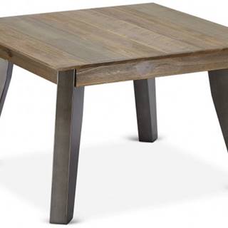 Konfereční stolek - dřevěný konferenční stolek mety