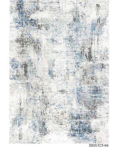 Novel VINTAGE KOBEREC, 160/230 cm, modrá, šedá, bílá - modrá, šedá, bílá