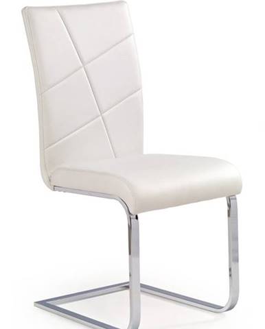 Halmar Jídelní židle K108, bílá