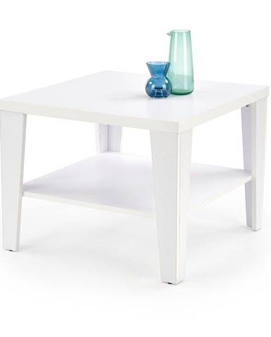 Halmar Konferenční stolek Manta, čtvercový, bílý