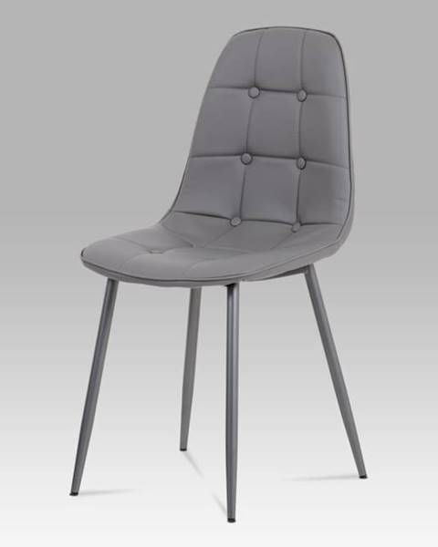 Smartshop Jídelní židle CT-393 GREY, šedá/antracit