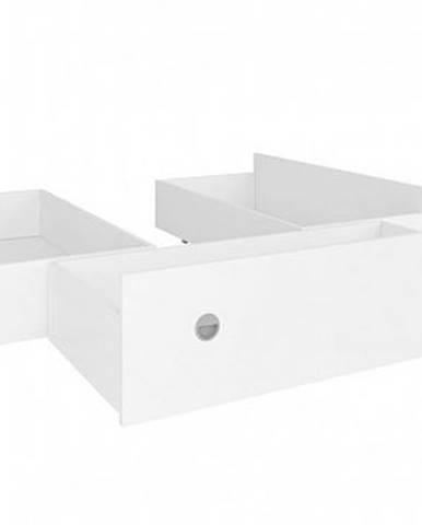 Zásuvky k posteli NEPO 140x200 cm - 3 ks, bílá