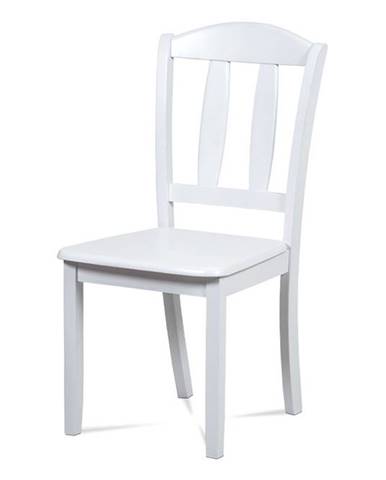 Jídelní židle celodřevěná SAVANA WT, bílá