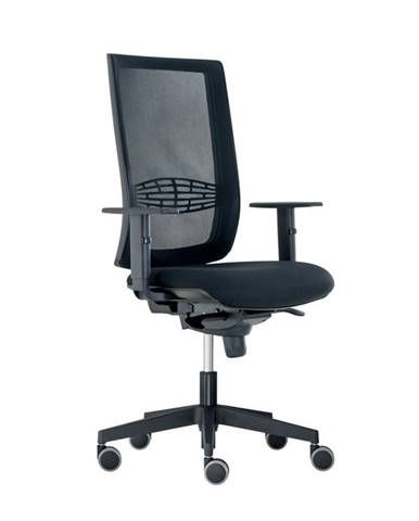 Kancelářská židle KENT SÍŤ, černá