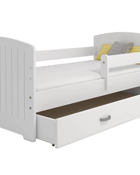 MAGNAT Dětská postel MIKI B5 80x160, bílá + barva čela: …