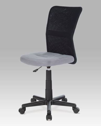 Kancelářská židle KA-2325 GREY, šedá / černá