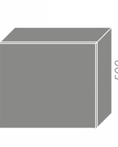 PLATINUM, skříňka horní na digestoř W8 60, korpus: grey, barva: vanilla