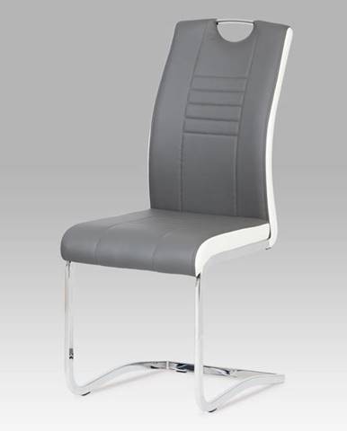 Jídelní židle DCL-406 GREY, šedá