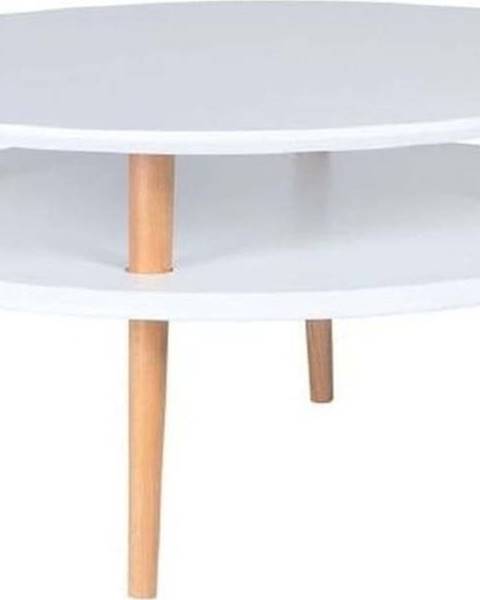 Ragaba Bílý konferenční stolek Ragaba UFO, Ø 70 cm