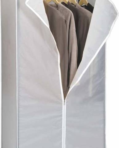 Bílá látková šatní skříň 75x150 cm Polly - Metaltex