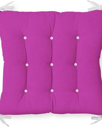 Podsedák s příměsí bavlny Minimalist Cushion Covers Lila, 40 x 40 cm