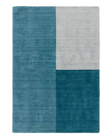 Modrý koberec Asiatic Carpets Blox, 200 x 300 cm