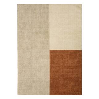 Béžovo-hnědý koberec Asiatic Carpets Blox, 200 x 300 cm