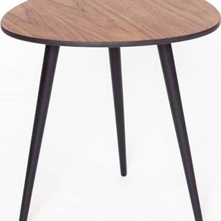 Odkládací stolek s černými nohami Ragaba Pawi Pick, 42 x 39 cm