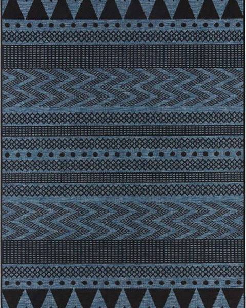 Bougari Tmavě modrý venkovní koberec NORTHRUGS Sidon, 70 x 140 cm