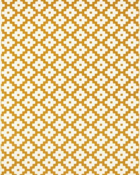Hanse Home Krémovo-žlutý koberec Hanse Home Celebration Lattice, 120 x 170 cm