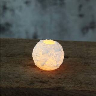 LED svíčka Star Trading Snowta, výška 6,5 cm