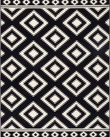 Černý koberec Hanse Home Gloria Ethno, 120 x 170 cm