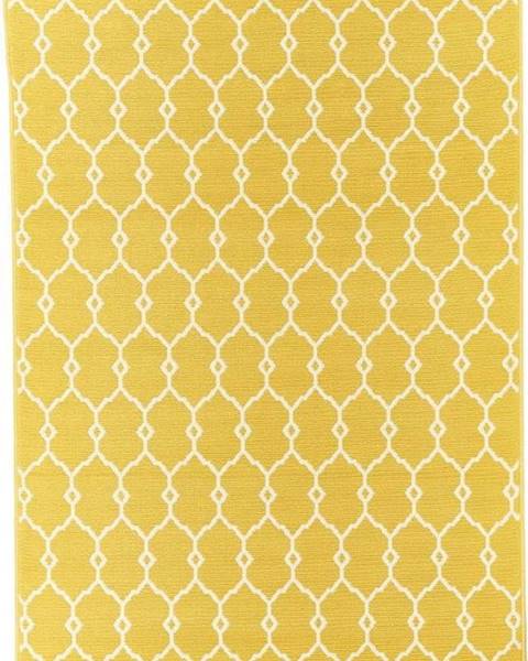 Floorita Žlutý venkovní koberec Floorita Trellis, 160 x 230 cm