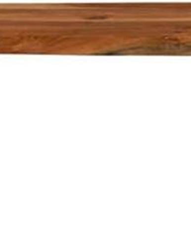 Lavice z akáciového dřeva Dutchbone Aka, šířka 200 cm
