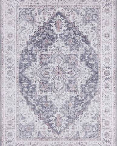 Šedo-růžový koberec Nouristan Anthea, 160 x 230 cm