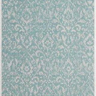 Tyrkysovo-béžový venkovní koberec NORTHRUGS Hatta, 70 x 200 cm