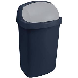 Odpadkový koš "ROLL TOP" 25l modro/šedý 145446