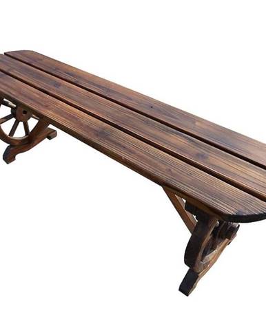 Dřevěná lavička 110x28x41