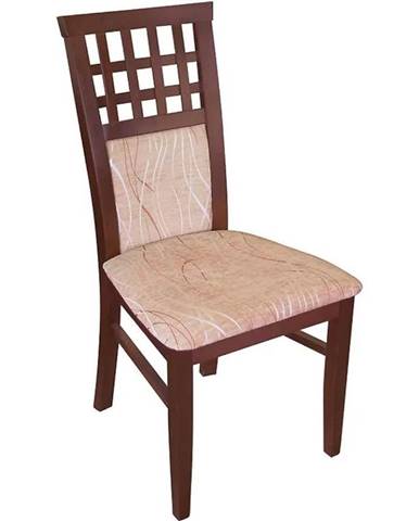 Židle 55 Tmavý Ořech Tap. Etna15