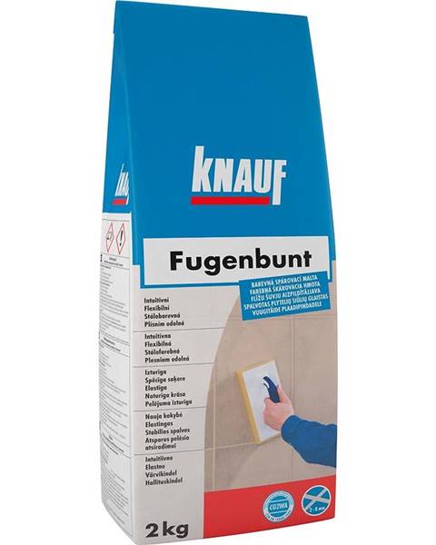 Knauf Spárovací hmota Knauf Fugenbunt antracit 2 kg