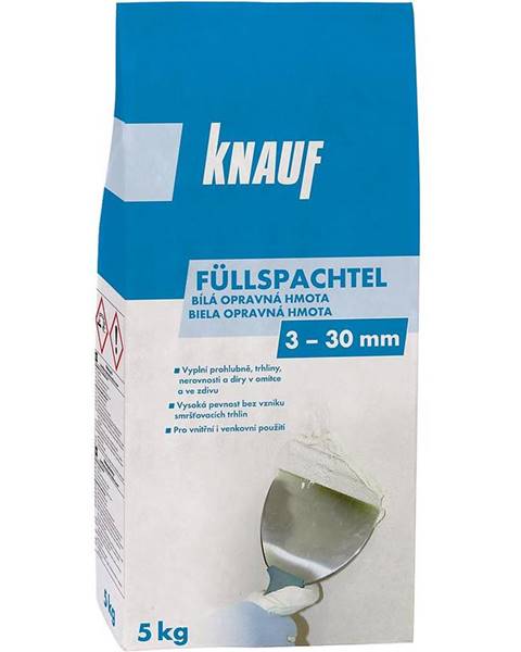 Knauf Vysoce kvalitní cementová malta bílé Knauf Füllspachtel 5 kg