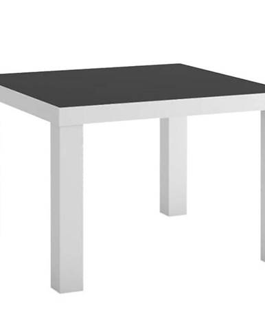 Konferenční stolek Witek 60 cm Bílá/Černá