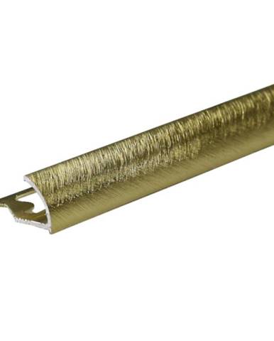 Lišta Rondalu Alu Anod Gold Brushed Spiga 2700/27/10 mm