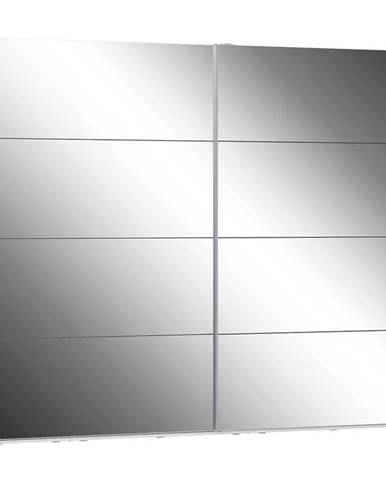 Skříň Olivia 270cm Bílá/Zrcadlo