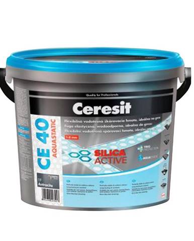 Spárovací hmota Ceresit CE 40 Aquastatic 5 kg coal