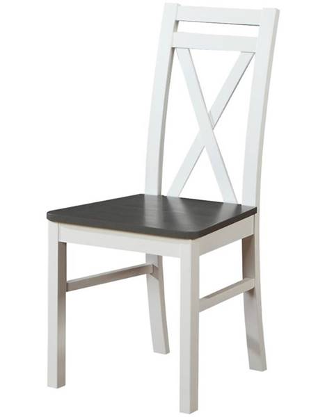 BAUMAX Židle W123 Bílý/Grafit