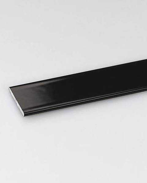 PARQUET MERCADO Profil plohý hliník černý 20x2x1000