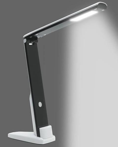 BAUMAX Stolní lampa LED H1601 5W CERNA-BILA LB1