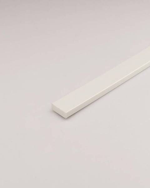 PARQUET MERCADO Profil plohý PVC bílý 19x1000