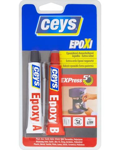 Lepidlo Ceys Epoxidové Express5´ dvousložkové extra silné 2 x 15 ml
