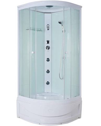 Sprchový box a hydromasáží Delos white 90/90/220