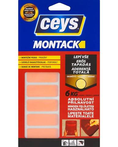 Montážní páska Ceys Montack 48 x 18 mm 10 ks