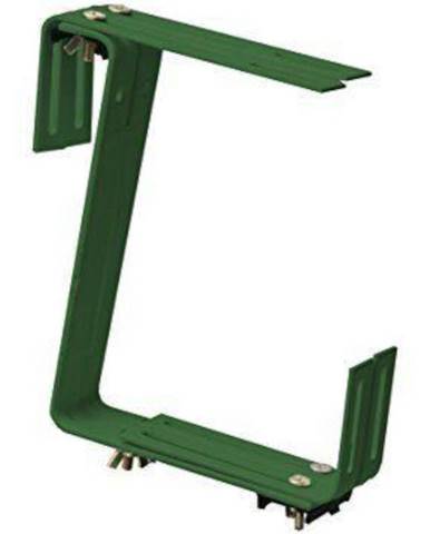 Držák na truhlík zelený 19x17 cm