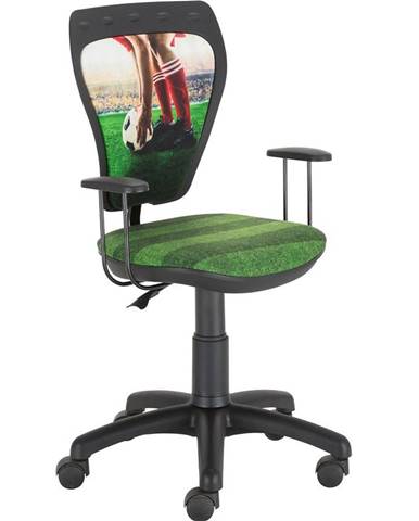Otáčecí Židle Ministyle Black – Fotbal