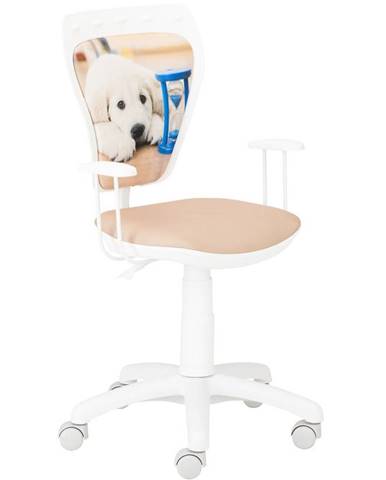 Otáčecí Židle Ministyle White - Labrador
