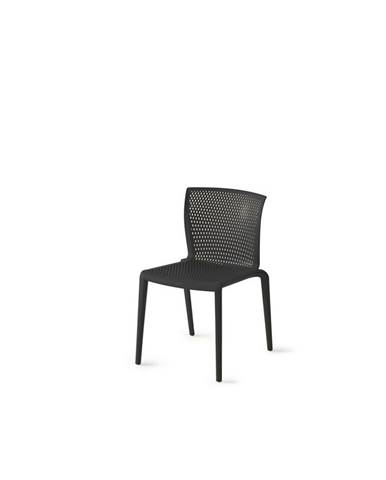 Plastová Židle Spiker Černá-4ks