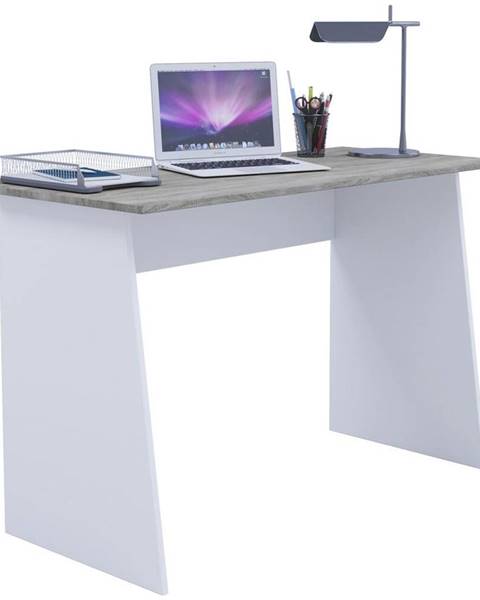 Möbelix Písací Stôl Masola Maxi 110cm Bílá/dub