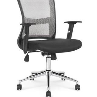 Halmar Kancelářská židle NEON, černá/šedá