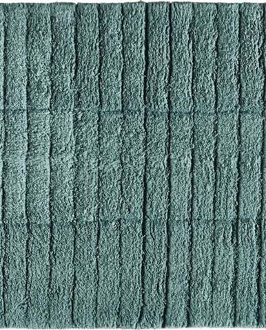 Zelená koupelnová předložka 80x50 cm Tiles - Zone