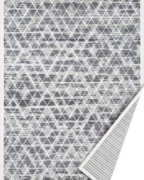 Narma Šedý oboustranný koberec Narma Kuma, 70 x 140 cm
